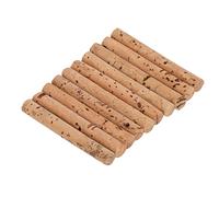 Akozon 10 Uds. Varillas de Corcho para Pesca de Carpa, Caña de Flotabilidad de Cebo de Roble de 6mm de Ancho para Boilies de Pesca de Carpa, Método de Equilibrio de Cebo de Partículas, Aparejo (8mm)
