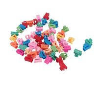 Akozon 100 Mini Pinzas para el Cabello para Niñas, Diseño Pequeño Mate para Cabello Grueso, Mediano y Fino, Adorables y Coloridas Pinzas para el Cabello en Miniatura para el Día