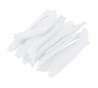 Akozon 100 PCS Desechables, Tapa de Alta Elasticidad de Tela No Tejida Bouffant Capas de Ducha de Cabello Cubierta de Cabeza para la Cabeza para Salón de Belleza Azul 21 Pulgadas Servicio de (Banda