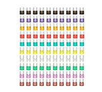 Akozon 100 Uds Mini Fusibles Auto Coche Camión Surtido Kit 30A 35A Fácil Identificación Ligero Duradero Coches Motocicleta Barco Hogar Aleación de Zinc