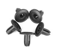 Akozon 100 Uds Remaches de Plástico para Coche Sujetador de Diámetro de Orificio de 6Mm para Parachoques de Guardabarros y Clips de Pasador de Empuje