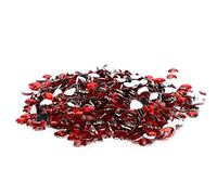 Akozon 1000pcs Decoración de Bodas en Forma de Corazón Acrílico de Acrílico Decoración de Bodas y Accesorios para Manualidades de Bricolaje (rojo)