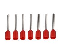 Akozon 1000pcs Terminales de Férula Aislada Conectores de Enjuague de Cobre para AWG 22 Pon de Alambre Eléctrico Tipo de Alambre de Cable Kit de Conector de Férula (E0512)