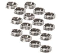 Akozon 100pcs Menos Insertos de Acero Insertos Herramienta de Reparación de Tuercas Reductores de Hembra Macho M2.5x0.45, Sujetadores Duraderos (1D)