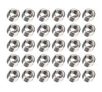 Akozon 100pcs Menos Insertos de Acero Insertos Herramienta de Reparación de Tuercas Reductores de Hembra Macho M2.5x0.45, Sujetadores Duraderos (1.5D)