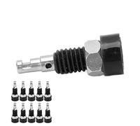 Akozon 10pcs 2 Mm Banana Banana El Conector del Conector del del Panel Mini Post de Enlace para Instrumentos Electrónicos (Black)