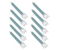Akozon 10pcs Adhesivo que Mezcla Boquillas Consejos de Mezcla de Plástico para Evitar la Obstrucción de la Aplicación de Pegamento Eficiente