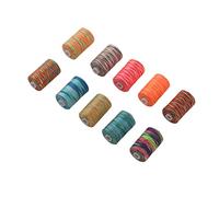 Akozon 10pcs Hilo de la Máquina de Bordado de Poliéster Variado Durable, Calidad Resistente Al Desgaste para Todos los Proyectos de Costura 402 Hilo de Costura