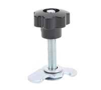 Akozon 10pcs L Los Accesorios de Pernos Roscados de Pista Color Plateado M16 Tacha Doble Roscada para Camioneta de Camioneta (60)