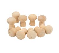 Akozon 10pcs Muñecas de Clavijas de Madera sin Terminar DIY Muñecas Pegms para Pintura y Decoración