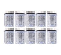 Akozon 10pcs Probador de Voltaje de Batería LIPO Pantalla Digital 1-8 Kit de Alarma de Timbre de bajo Voltaje para Monitoreo de la Batería de Litio