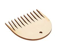 Akozon 11 Herramienta de Peine de Telar de Tejido de Madera de Dientes para Accesorios Criados de Bricolaje