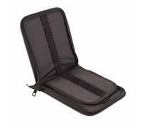 Akozon 120 Ranuras Bolsa de Almacenamiento del Organizador de la Caja del Lápiz Acuarela Gran Acidad para Suministros Arte (72 Bolsa Plegable (Negro))