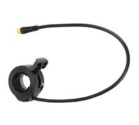 Akozon 130X Accesorios de Control de Velocidad del Acelerador de Pulgar Conector Impermeable para Bicicleta Eléctrica para Scooter Coche