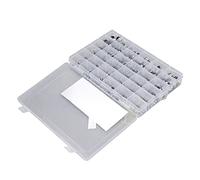 Akozon 1520pcs Kit de Surtido del Condensador Electrolítico SMD 36 Valores Aluminio, Alta Fiabilidad, Baja Impedancia