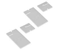 Akozon 2 Conjuntos de Molde de Silicona para Soporte para Teléfonos Móviles de bricolaje: Moldes de Resina Epoxi para Decoración Creativa