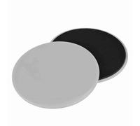 Akozon 2 Discos de Ejercicio Deslizantes para Entrenamiento de Cuerpo Completo, Equipo de Fitness Deslizante para Gimnasio en Casa y Antideslizante Físico para Madera, Alfombra, Azulejo (Gray)