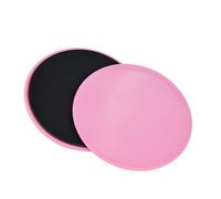 Akozon 2 Discos de Ejercicio Deslizantes para Entrenamiento de Cuerpo Completo, Equipo de Fitness Deslizante para Gimnasio en Casa y Antideslizante Físico para Madera, Alfombra, Azulejo (Pink)