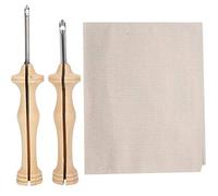 Akozon 2 Piezas de Bordado de Bordado Juego de Bolígrafos de Madera Agujas de de y Herramienta de Tejido para Elaborar