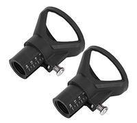 Akozon 2 Piezas Posicionador de Molinillo de Precisión del Localizador Rotativo Tallado con Hilo de 18 X 1.5 Mm, para Moldes