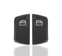 Botón de cambio de ventana, Akozon 2 piezas Botón del interruptor de control ventanilla del automóvil Izquierda derecha botones elevalunas Para Vito Viano W639 Sprinter II 906 2003-2013