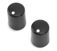 Akozon 2 Uds Perilla del Interruptor del Calentador del Asiento del Coche Interruptor de Ventilación de Calefacción del Asiento Perilla Giratoria para LC200 2008 a 2015