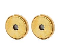 Akozon 2 uds. Reemplazo del Controlador del Altavoz de los Auriculares de 10mm para Reparación de Auriculares DIY, Sonido Estéreo HiFi, Unidad de Altavoz del Auricular del Diafragma de la Pluma