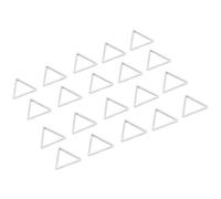 Akozon 20 Piezas Colgante de Diseño Hueco Geométrico, Accesorios para Hacer Joyas Artesanales, Triángulos de 15Mm (Triángulo equilátero de 15MM (paquete de 20))