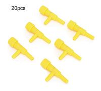Akozon 20pcs Accesorios de Válvula de Flujo de Aire Ajustable Accesorios de Peces Esenciales