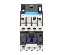 Akozon 220V 18A CA Contactor Normalmente Contactor Eléctrico Abierto con Contactos de Aleación de Plata CJX2 1810 M5 Diseño de Tornillo