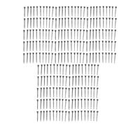 Akozon 250 PCS Uñas de Herradura Premium Alta Resistencia a la Tracción y Excelente Elasticidad Precisión Uñas de Acero Elaborada para Zapatos de Caballos (FJ0RACE)