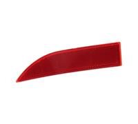 Akozon 265600427R Reemplazo del Reflector del Parachoques Trasero para MK2 Pre-Facelift y Stepway MK2 Pre-Facelift 2013-2016 Lado Derecho, Reflector Negro ABS (Izquierda: 265659019R)