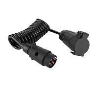 Akozon 2m 7 Pines Cable del Cable del del Remolque Adaptador de Enchufe para Caravana y RV