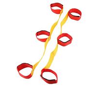 Akozon 2PCS 3/5/8 Cinta de Sujeción Juegos de Equipo Al Aire Accesorios de Entrenamiento, Juego de Equipo Cinta de Sujeción 3/5/8 Trabajo en Juegos Al Aire Andador Correa de Corbata Banda de