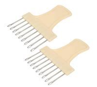 Akozon 2pcs Color de Transferencia de la Máquina de Tejer con 9 Agujas para KH260, KH230, KH270, SK151, SK155 Herramienta de Punto Esencial