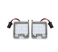Akozon 2Pcs Cortesía Luz Led Espejo Retrovisor Exterior Lámpara De Pie Apto Para 2008-2012
