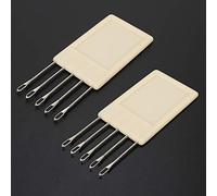 Akozon 2pcs de Transferencia de la Máquina de Tejer con 5 Agujas para el Hermano KH230, KH260, KH270, SK151, SK155