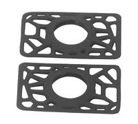 Akozon 2pcs Soporte de Tarjeta de Etiqueta Aire Silicona, Tarjeta Billetera Delgada y Versátil, con Diseño Malla Hueca, Estuche Protectora para el Trazador Manzana, para Bolso, Bolso, Mochila