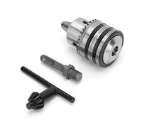 Akozon 3.0 16MM 1/2 20UNF Kit de Adaptador de Portabrocas Tipo Llave Portabrocas con Adaptador de Vástago Cuadrado, Llave de