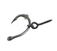 Akozon 30 Unids/set Pesca de Carpa Ronnie Aparejo Gancho Cebo Tapones Tornillos de Cebo Aparejos Terminales, 30 Unids/set Ronnie Rigs