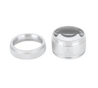 Akozon 30x Lupa de Lupa Magnificador Portátil para Joyas, Monedas y Sellos - Lente de 36 Mm para una Inspección Detallada (Silver)