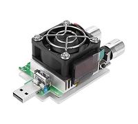 Akozon 35W Medidor Resistencia de Carga Electrónica Probador de Carga de USB Ajustable con pantalla LCD 4-30V DC