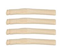 Akozon 4 Tubos de Tripa de Colágeno Comestible de 24 Mm para Salchichas, Tripas de Cerdo Secas para Jamón Casero y Perritos Calientes, Accesorio Versátil para Hacer Salchichas