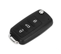 Akozon 434MHz 3 Botón Car como REMOLO Clave Fob Fob para MK6 OCTVIA 5K0837202Ad