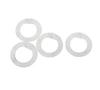 Akozon 4pcs 1 Pulgada de Remolque de Acero Inoxidable para el Eje del Huso de Acero Inoxidable para Eje EZ Lubricante 2K -7K - para Reemplazo y Nuevo Retención de Tuerca de Husillo de