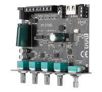 Akozon 5.0 Stereo o Placa Receptor 2.1 Módulo de Amplificador Digital de Canal con Control de Agudos y Graves
