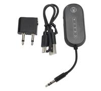 Akozon 5.4 Transmisor y Receptor, Rango Inalámbrico de 32.8 Pies, Adaptador Aux de 3.5 Mm, Duración de la Batería Larga, para Auriculares Estéreo para el automóvil.