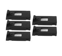 Akozon 5 PCS 3.7V 1800mAh Batería de Litio de Drones con Cable de Carga para Aviones de Control Remoto y Aviones Modelo