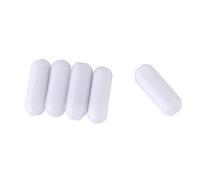 Akozon 5 Unids Barras magnéticas C Tipo F4 PTFE magnético Agitador mezclador Magnético Stir Bar Capsula Agitador Magnetico (5 * 15mm)