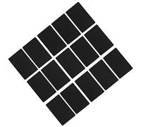 Akozon 50 Tarjetas de Presentación Comerciales de Aluminio, Resistentes Al Agua, Ligeras, Grabables con Láser, para Profesionales, Identidad de Empresa (BLACK)